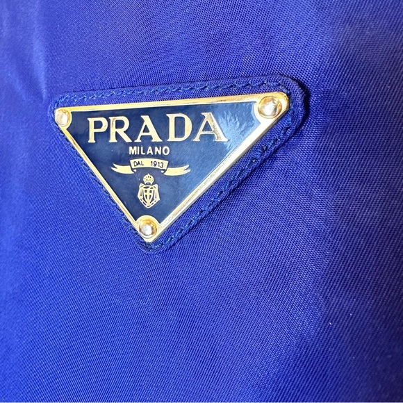 Prada Nylon Navy Blue Bucket Bag - Picture 16 of 16